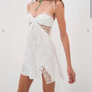 For Love & Lemons - Baby’s Breath Slip Dress - Only Worn Once